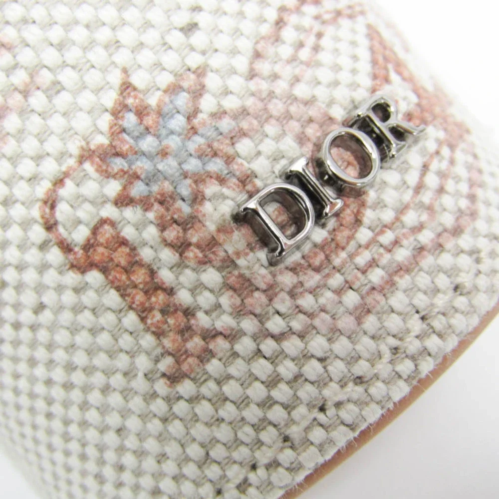 CHRISTIAN DIOR Brown Leather Shoulder Bag